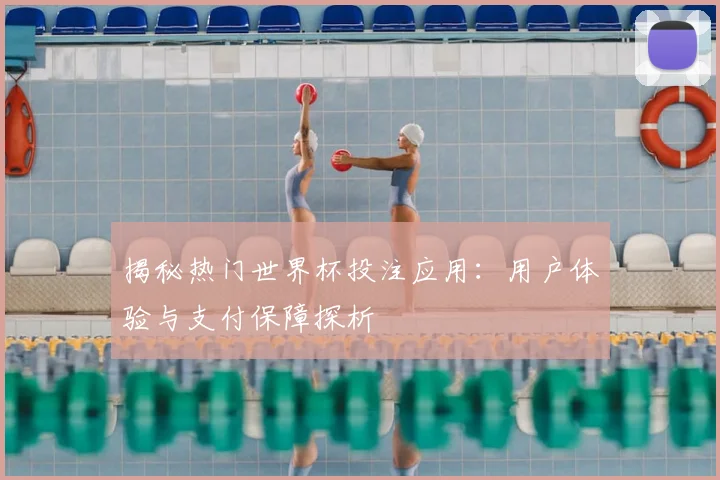 揭秘热门世界杯投注应用：用户体验与支付保障探析